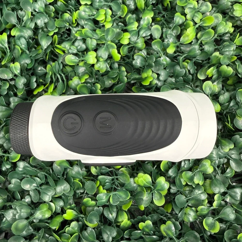 Laser Rangefinder Golf Hunting Slope Vibration USB Charging White Black Magnetic